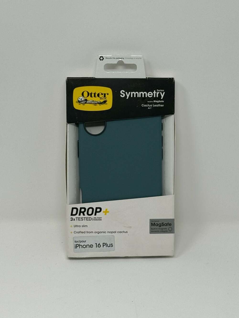 OtterBox Symmetry Series Cactus Leather MagSafe Case for iPhone 16 Plus